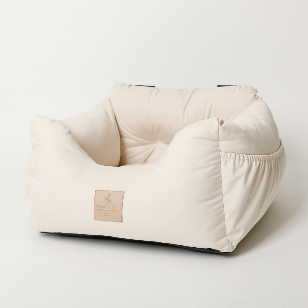 MONCHERI｜防潑水厚墊車用寵物床－官方產品圖片1
