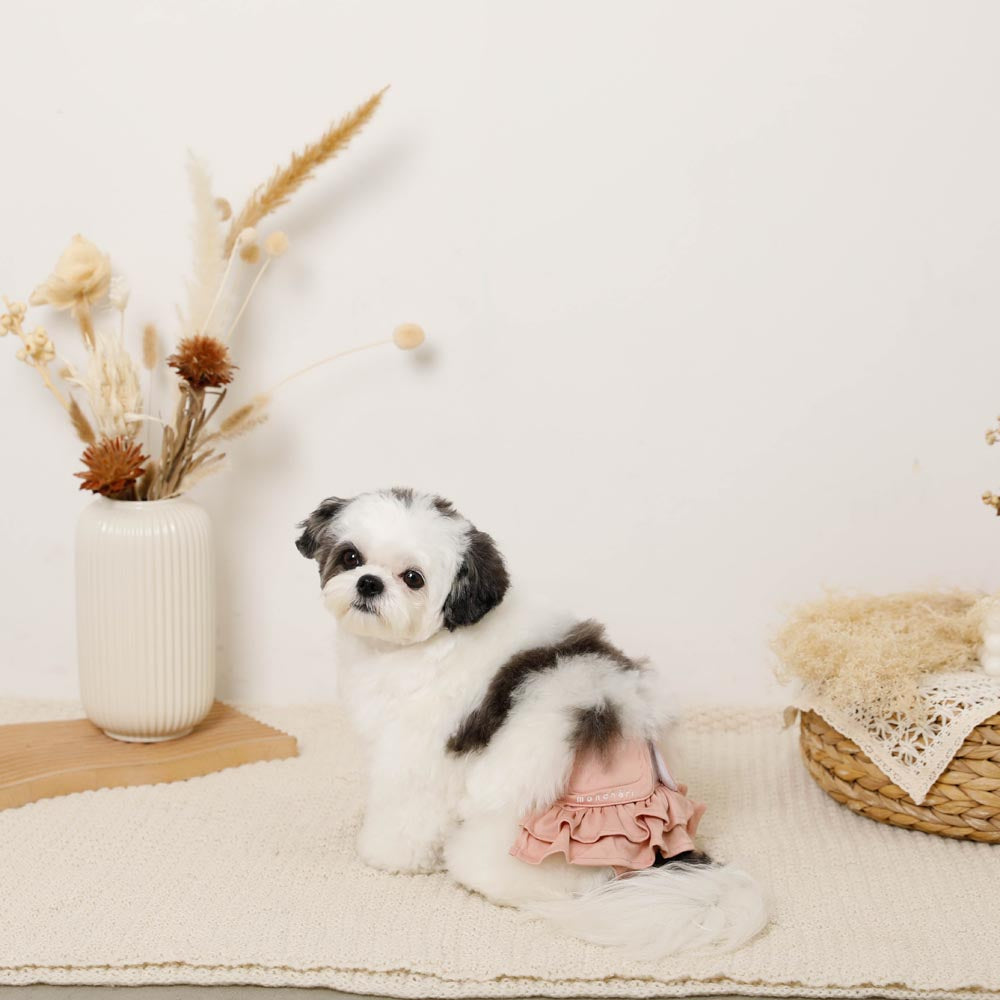 MONCHERI｜荷葉邊犬用衛生褲－官方產品圖片3