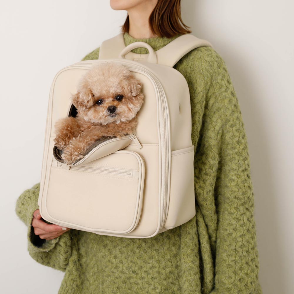 MONCHERI｜Neoprene 滾邊寵物背囊－官方產品圖片2